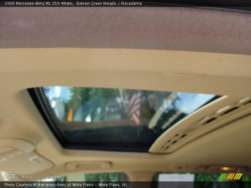 Everest Green Metallic / Macadamia 2006 Mercedes-Benz ML 350 4Matic