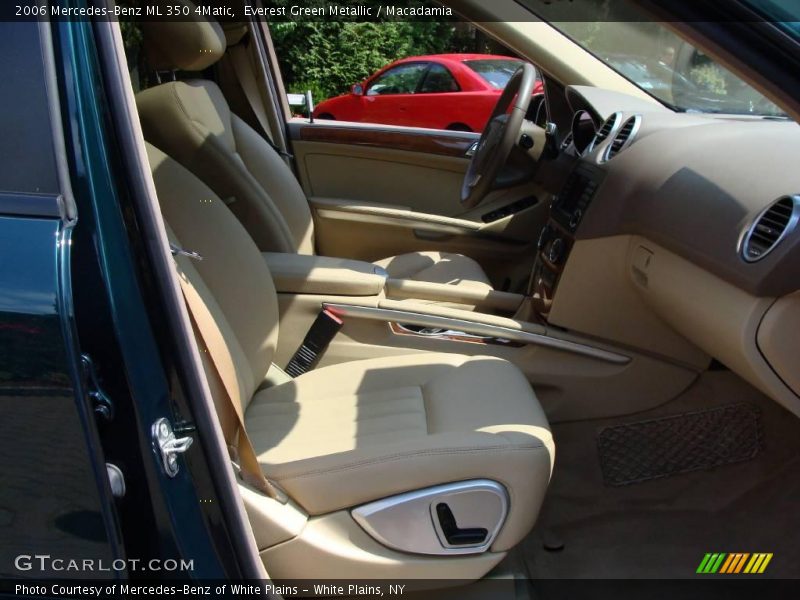 Everest Green Metallic / Macadamia 2006 Mercedes-Benz ML 350 4Matic
