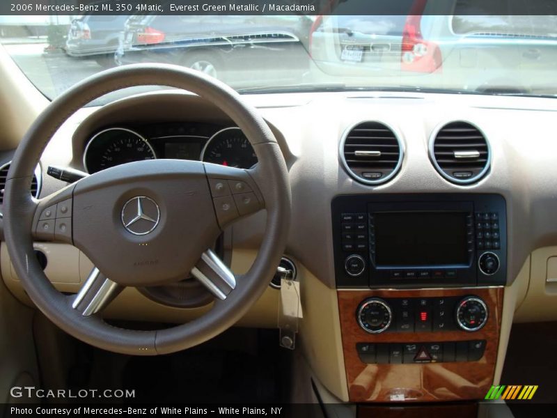 Everest Green Metallic / Macadamia 2006 Mercedes-Benz ML 350 4Matic