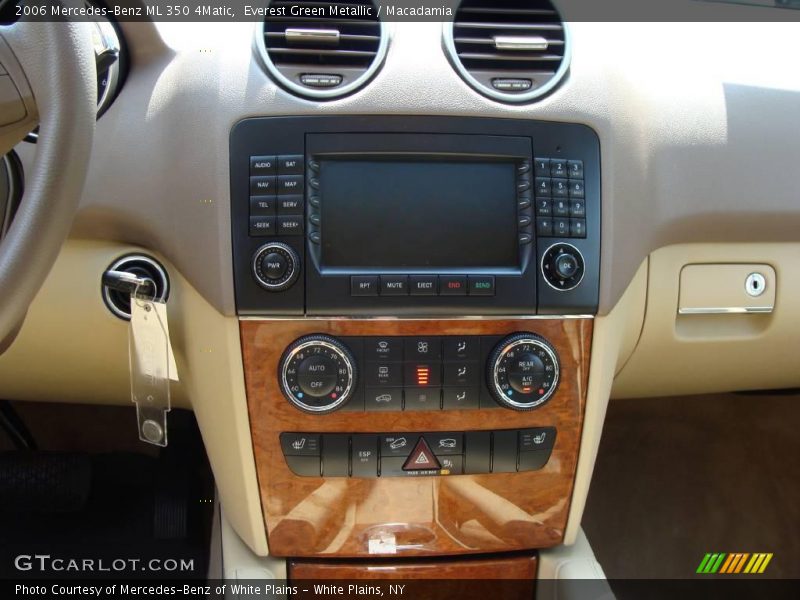 Everest Green Metallic / Macadamia 2006 Mercedes-Benz ML 350 4Matic