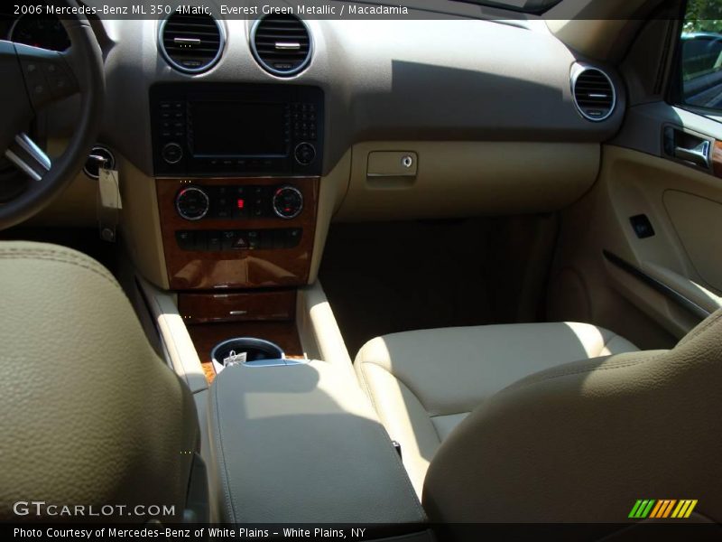 Everest Green Metallic / Macadamia 2006 Mercedes-Benz ML 350 4Matic
