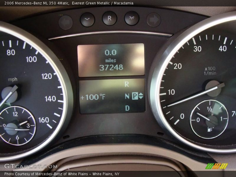 Everest Green Metallic / Macadamia 2006 Mercedes-Benz ML 350 4Matic
