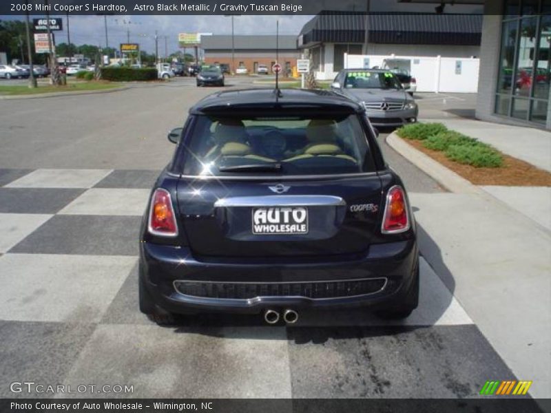 Astro Black Metallic / Gravity Tuscan Beige 2008 Mini Cooper S Hardtop