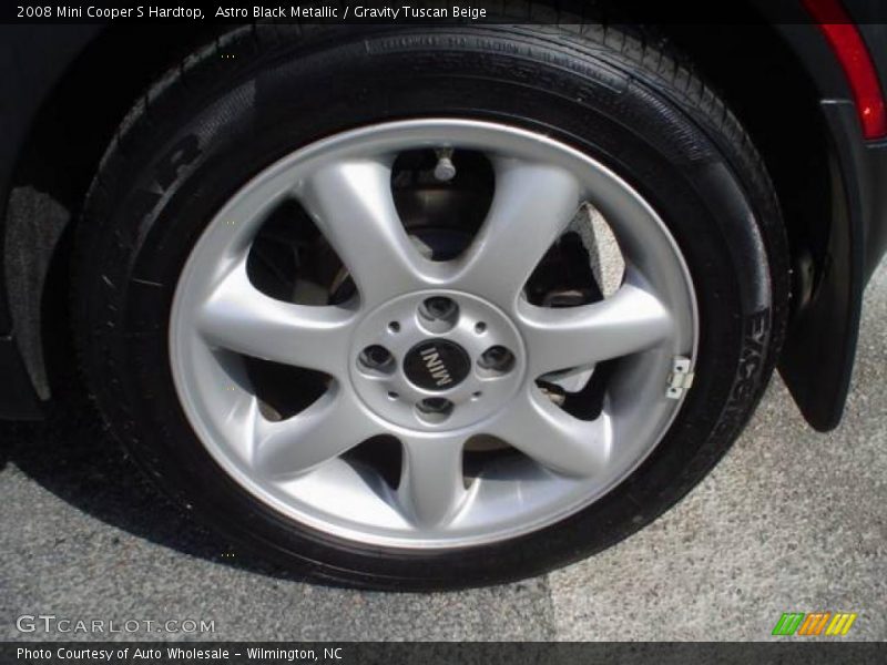 Astro Black Metallic / Gravity Tuscan Beige 2008 Mini Cooper S Hardtop