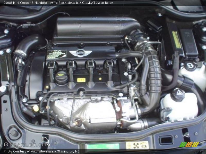 Astro Black Metallic / Gravity Tuscan Beige 2008 Mini Cooper S Hardtop