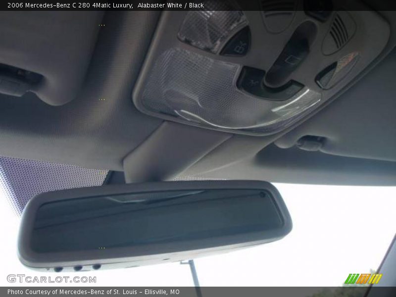Alabaster White / Black 2006 Mercedes-Benz C 280 4Matic Luxury