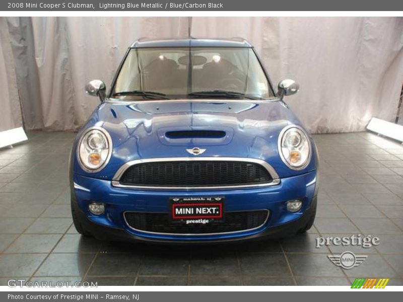 Lightning Blue Metallic / Blue/Carbon Black 2008 Mini Cooper S Clubman