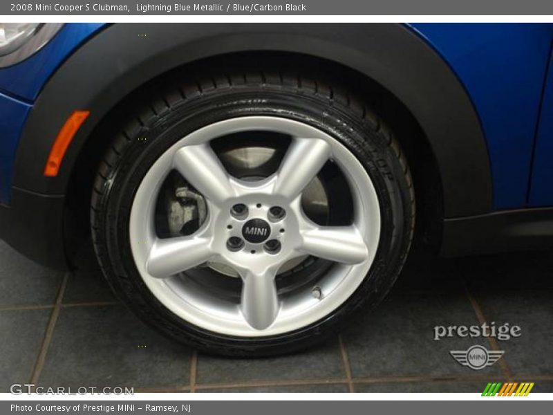 Lightning Blue Metallic / Blue/Carbon Black 2008 Mini Cooper S Clubman