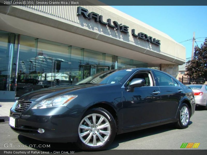 Smokey Granite Mica / Black 2007 Lexus ES 350