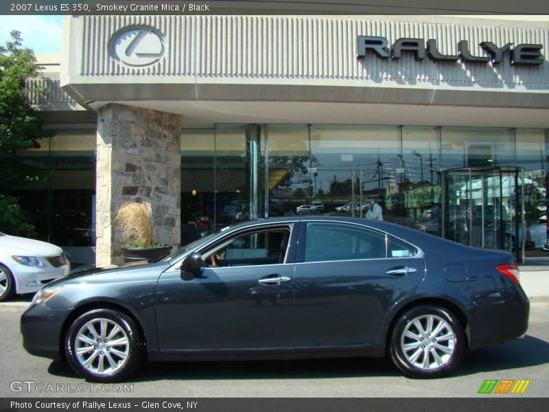 Smokey Granite Mica / Black 2007 Lexus ES 350