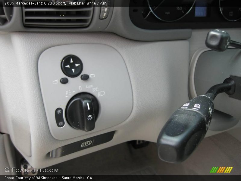 Alabaster White / Ash 2006 Mercedes-Benz C 230 Sport