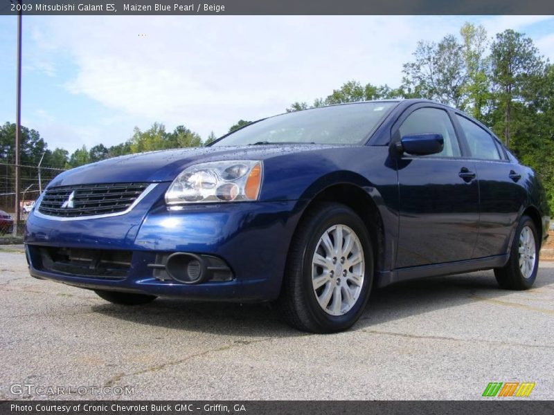 Maizen Blue Pearl / Beige 2009 Mitsubishi Galant ES