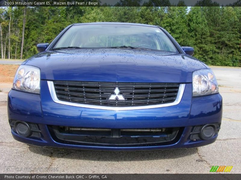 Maizen Blue Pearl / Beige 2009 Mitsubishi Galant ES