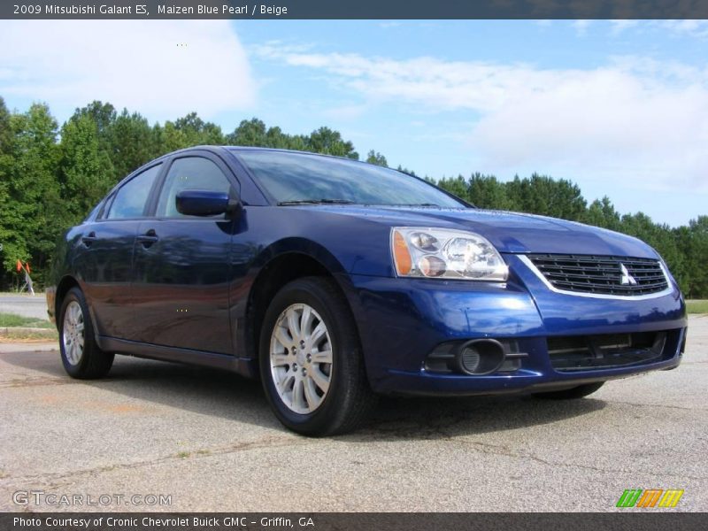 Maizen Blue Pearl / Beige 2009 Mitsubishi Galant ES