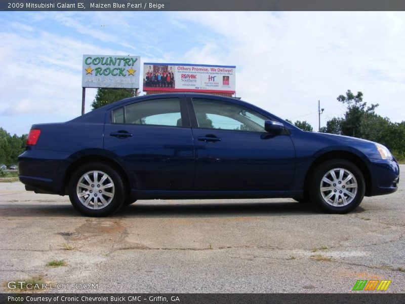 Maizen Blue Pearl / Beige 2009 Mitsubishi Galant ES