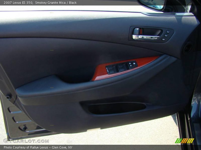 Smokey Granite Mica / Black 2007 Lexus ES 350