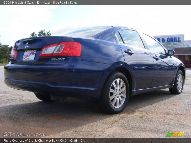 Maizen Blue Pearl / Beige 2009 Mitsubishi Galant ES