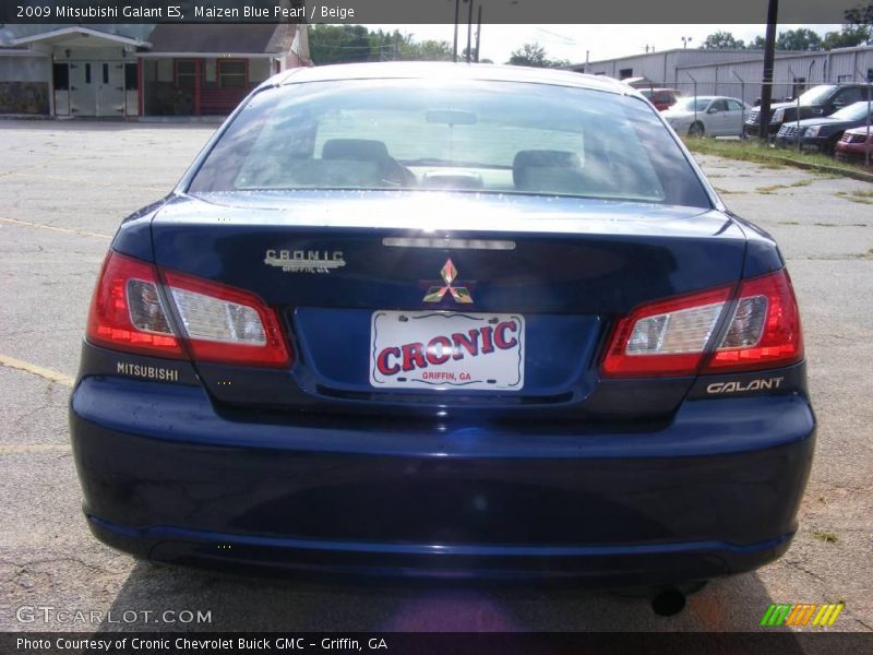 Maizen Blue Pearl / Beige 2009 Mitsubishi Galant ES