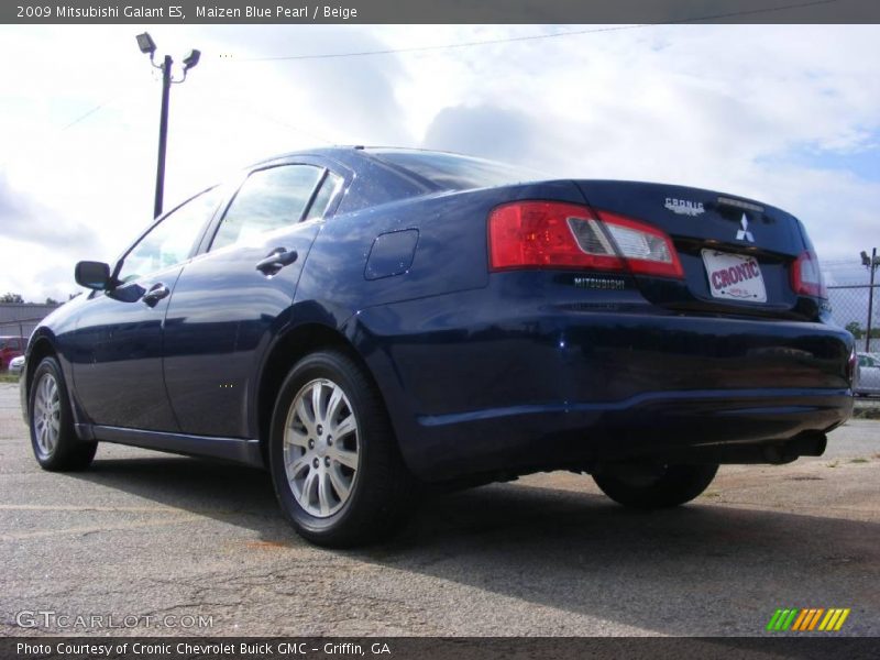 Maizen Blue Pearl / Beige 2009 Mitsubishi Galant ES