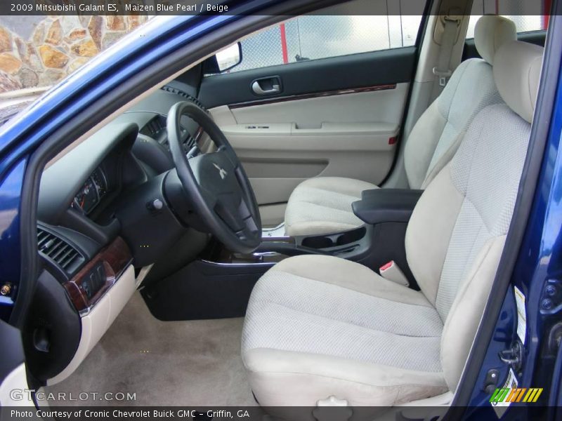 Maizen Blue Pearl / Beige 2009 Mitsubishi Galant ES
