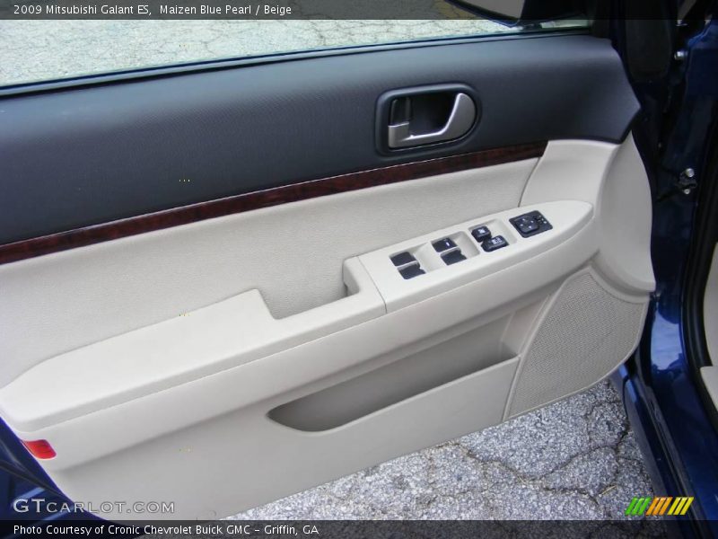 Maizen Blue Pearl / Beige 2009 Mitsubishi Galant ES