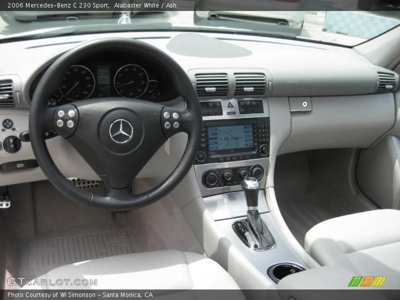 Alabaster White / Ash 2006 Mercedes-Benz C 230 Sport