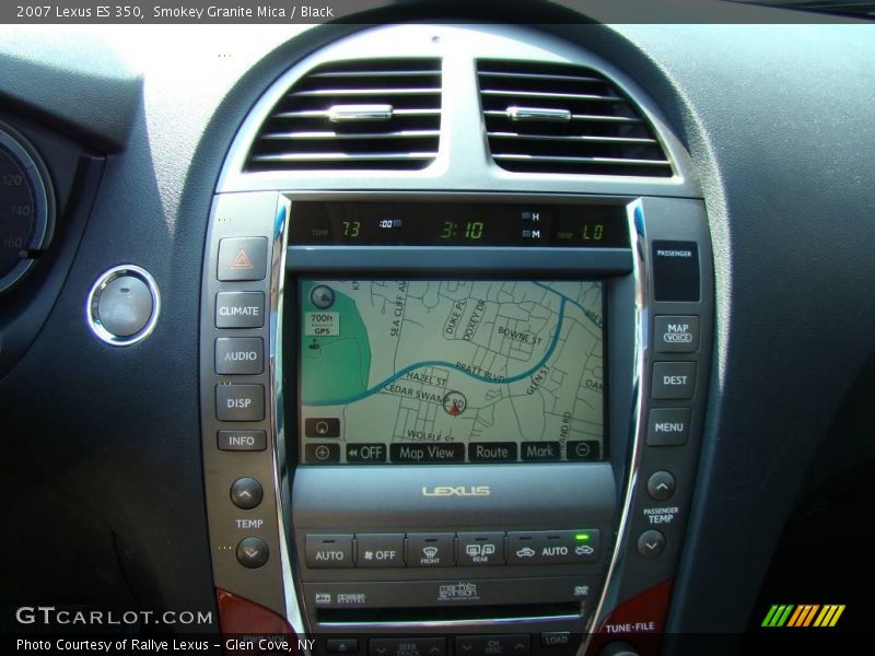 Smokey Granite Mica / Black 2007 Lexus ES 350
