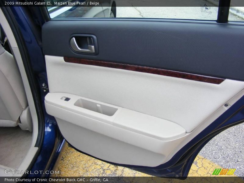 Maizen Blue Pearl / Beige 2009 Mitsubishi Galant ES