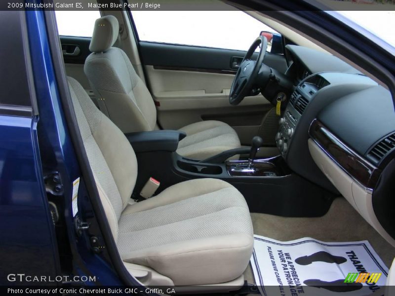 Maizen Blue Pearl / Beige 2009 Mitsubishi Galant ES