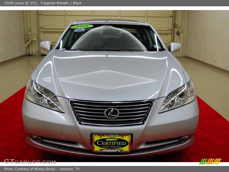 Tungsten Metallic / Black 2008 Lexus ES 350