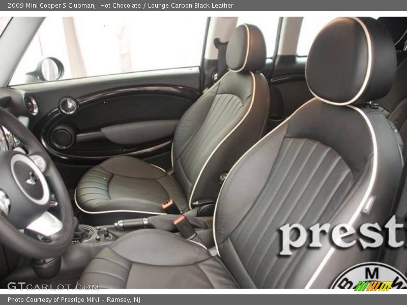 Hot Chocolate / Lounge Carbon Black Leather 2009 Mini Cooper S Clubman