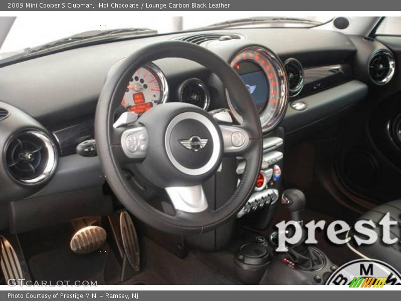 Hot Chocolate / Lounge Carbon Black Leather 2009 Mini Cooper S Clubman