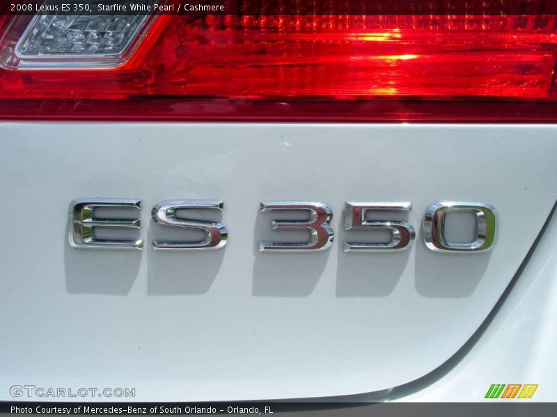 Starfire White Pearl / Cashmere 2008 Lexus ES 350