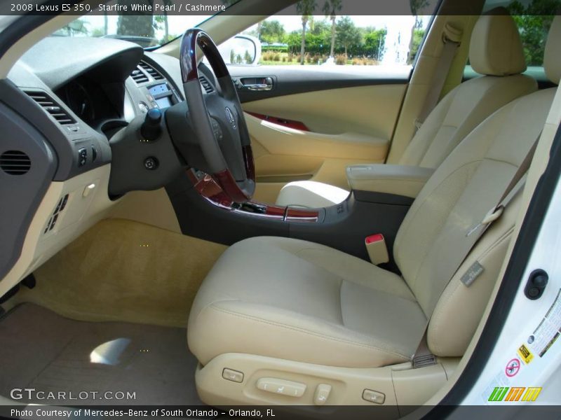 Starfire White Pearl / Cashmere 2008 Lexus ES 350