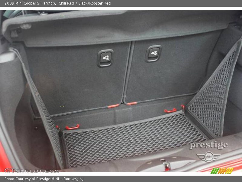 Chili Red / Black/Rooster Red 2009 Mini Cooper S Hardtop