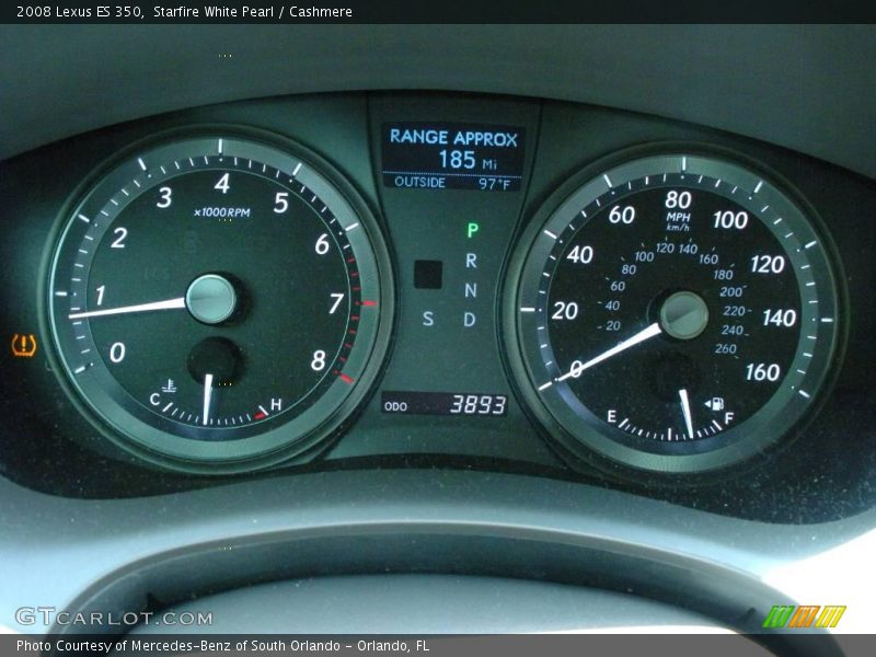 Starfire White Pearl / Cashmere 2008 Lexus ES 350