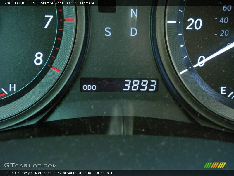 Starfire White Pearl / Cashmere 2008 Lexus ES 350