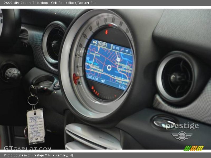 Chili Red / Black/Rooster Red 2009 Mini Cooper S Hardtop