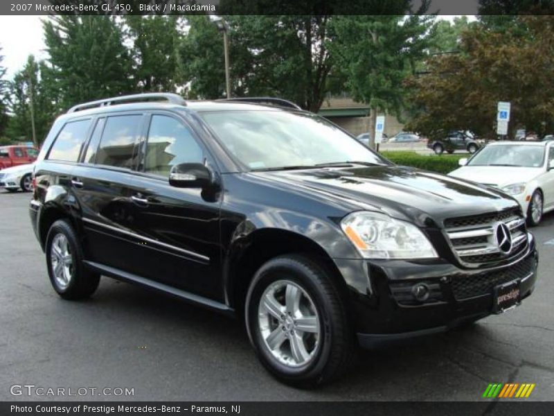 Black / Macadamia 2007 Mercedes-Benz GL 450