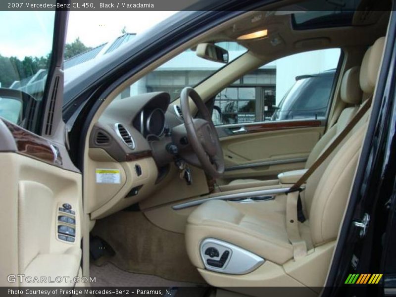 Black / Macadamia 2007 Mercedes-Benz GL 450