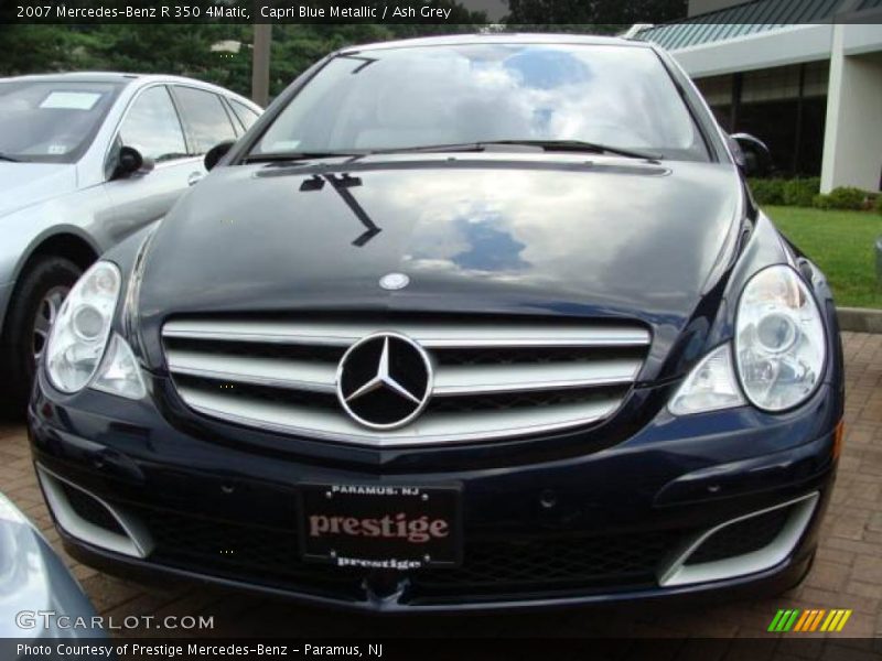 Capri Blue Metallic / Ash Grey 2007 Mercedes-Benz R 350 4Matic