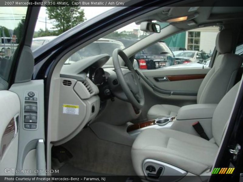 Capri Blue Metallic / Ash Grey 2007 Mercedes-Benz R 350 4Matic