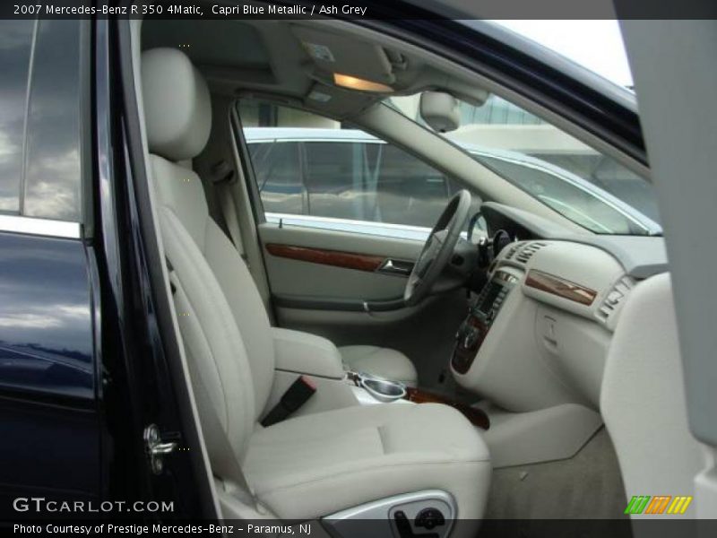 Capri Blue Metallic / Ash Grey 2007 Mercedes-Benz R 350 4Matic