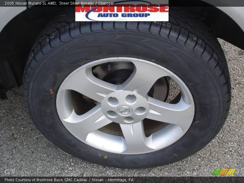 Sheer Silver Metallic / Charcoal 2005 Nissan Murano SL AWD