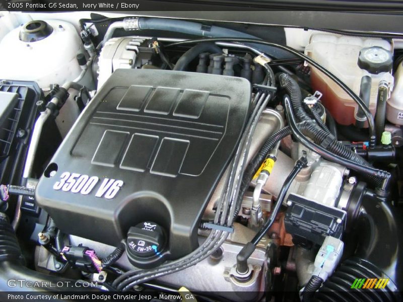 Ivory White / Ebony 2005 Pontiac G6 Sedan