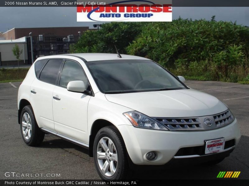 Glacier Pearl / Cafe Latte 2006 Nissan Murano SL AWD