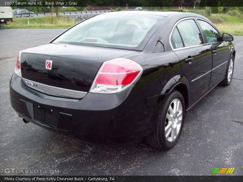 Black Onyx / Gray 2007 Saturn Aura XE