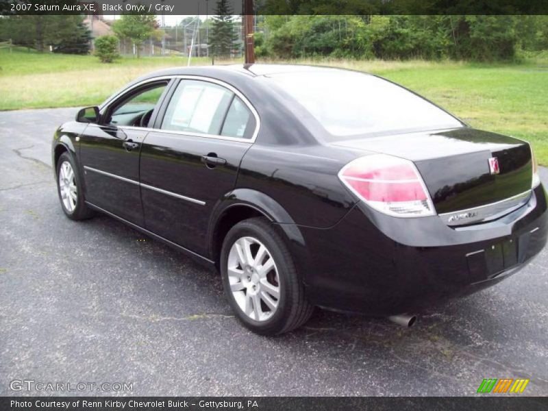 Black Onyx / Gray 2007 Saturn Aura XE