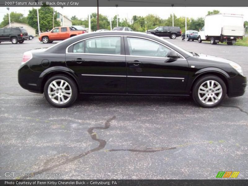 Black Onyx / Gray 2007 Saturn Aura XE