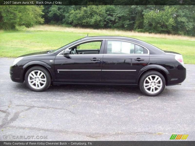 Black Onyx / Gray 2007 Saturn Aura XE